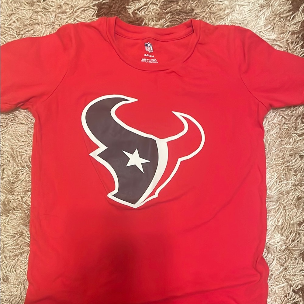 NFL Houston Texans Red Short Sleeve Tee